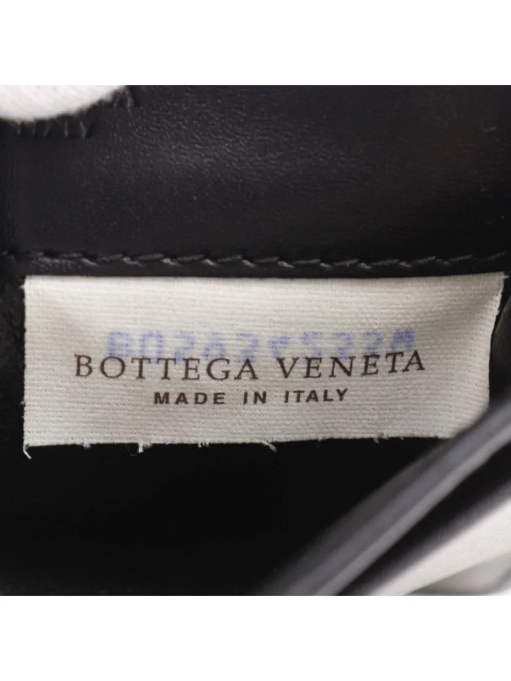 Bottega Veneta Card Case Calf Black Business Holder